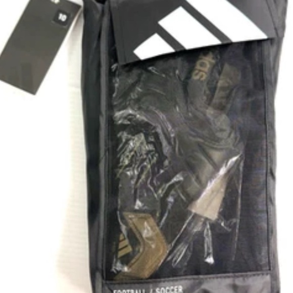 New Adidas Copa Pro Goalkeeper/Goalie Gloves Black/Gold IX3828 Men’s Size 10 - Picture 5 of 6